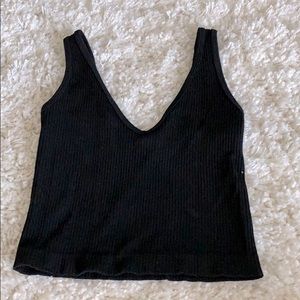 Free people knit cropped tank.